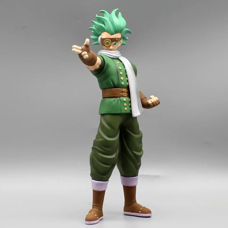 Figura de acción de Dragon Ball Z, modelo coleccionable de Pvc, adorno de modelo de supergranola, universo, primer Guerrero, un ojo