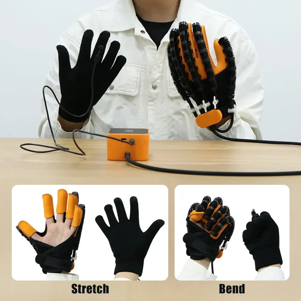 Hand Massage Rehabilitation Robot Gloves Hand Device Stroke Hemiplegia Infarction Finger Training Massage Gloves Hand Workout