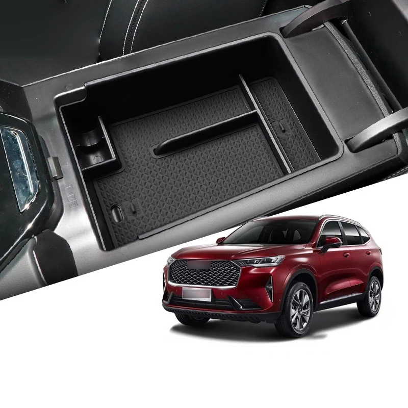 Scatola portaoggetti per Organizer per Console centrale per auto accessori interni scatola portaoggetti per braccioli interni per Great Wall Haval H6 2021