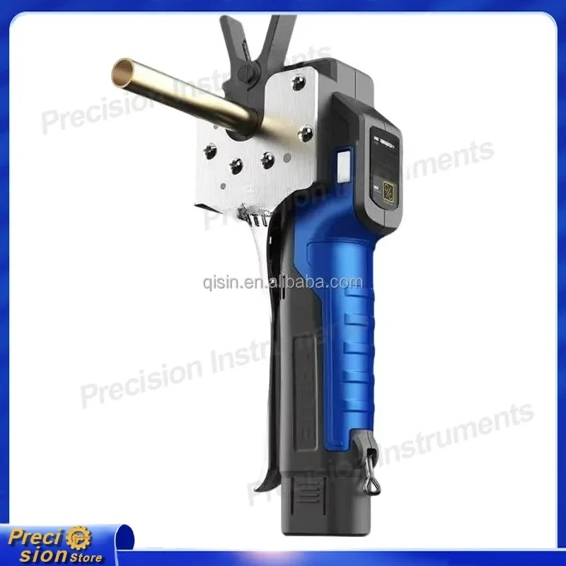 For Pipe Expander Cordless Flaring Tool Lithium Battery DC Tube Bender Copper HVAC Refrigeration Auto Repair Kit