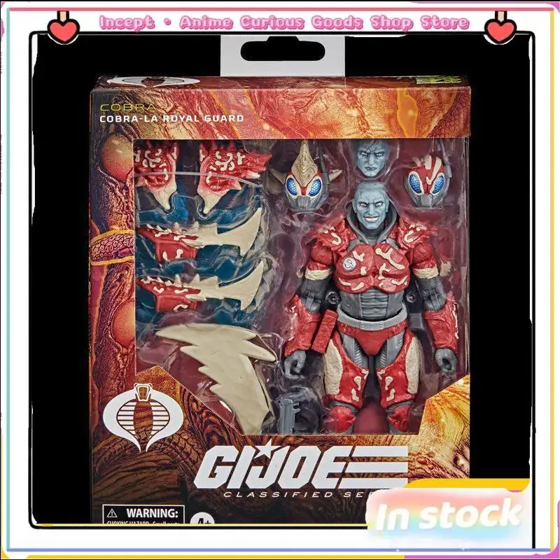 

In Stock Hasbro Special Forces GIJOE 191 Cobra Royal Guard 6-inch Action Figure Anime Model Toy Collection Gift Deluxe suit