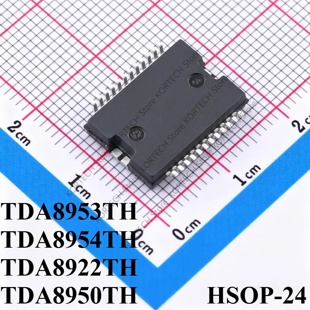2Pcs/Lot New and original  TDA8953TH  TDA8954TH TDA8922CTH  TDA8922TH  TDA8950TH   HSOP-24 IC Chip