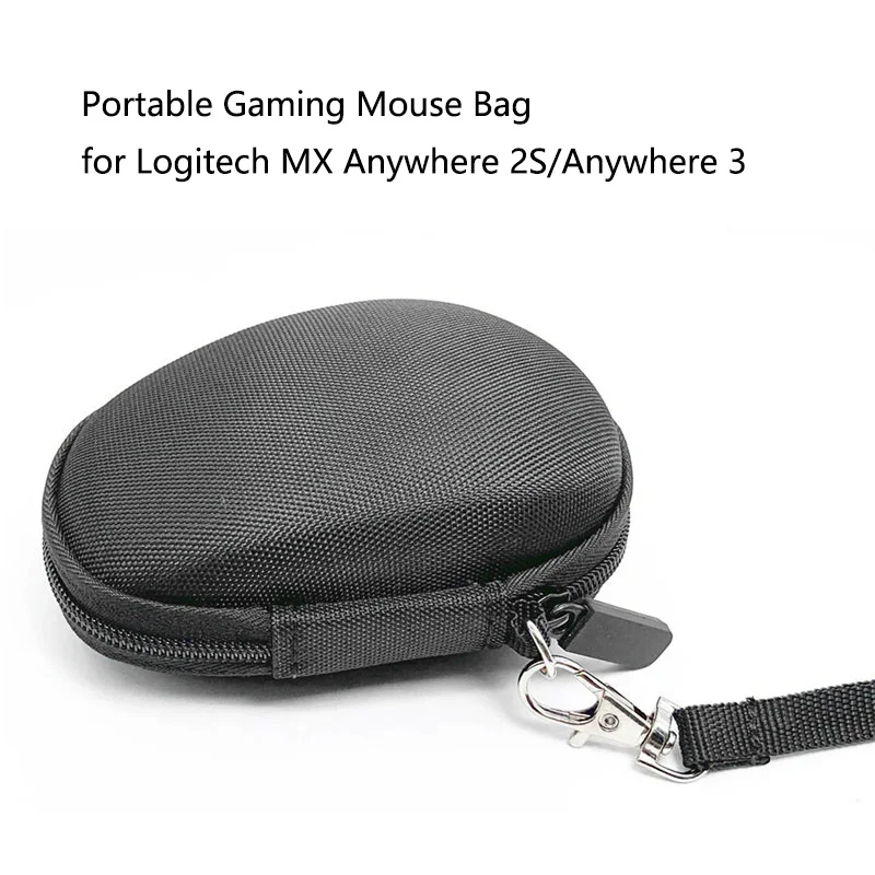 For Logitech MX Anywhere 2S/Anywhere 3 Gaming Mouse Storage Bag Portable Travel Case Waterproof Dustproof Moistureproof Mice Bag