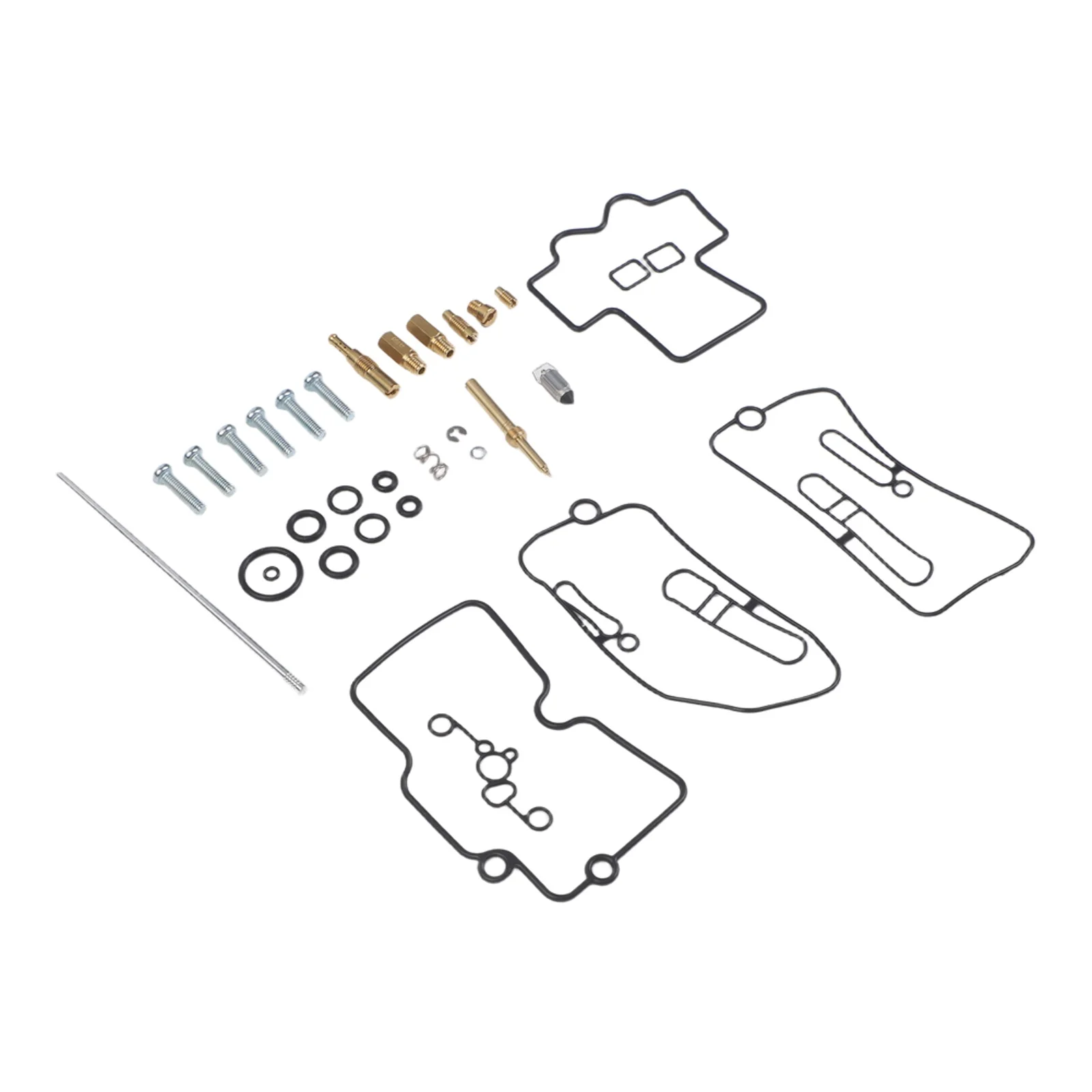 Carburetor Restoration Kit for Keihin FCR 28MM 32MM 33MM 35MM 37MM 39MM 41MM with Gasket Pack O Rings and Metering Jets