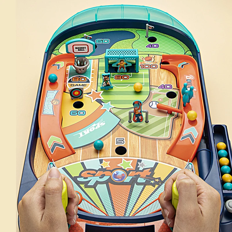Pinball games, family gatherings, tabletop football toys, children\'s boys, outdoor brain games