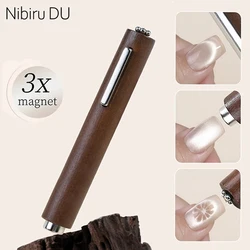 Strong Magnetic Stick for Cat Eye Gel Polish Nail Magnet Tool 3-IN-1 Magnet Pen Nails Art Design Glitter Effect Manicure Tools