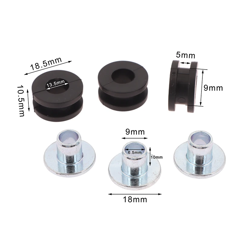 10 قطعة الحلقات المطاطية للدراجات النارية العالمية لاستبدال مجموعة امتصاص الصدمات كاواساكي #6