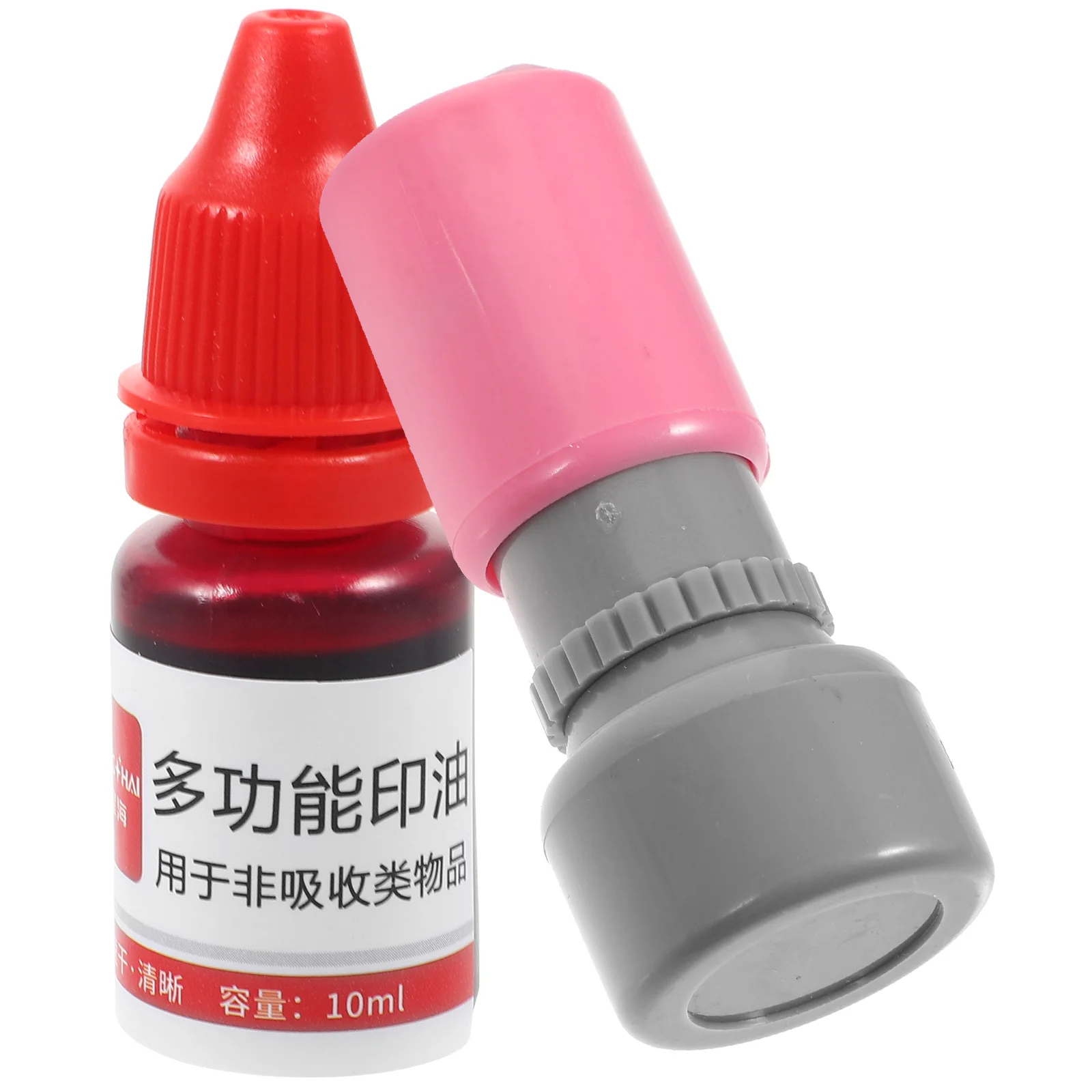 

1Set Flower Printing Stamp for Face Makeup Red Flower Design Dance Performance Stamp Convenient Small Stamper Women