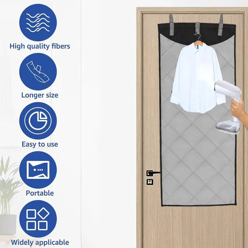 

Вертикальная паровая доска, пресс-пад, вертикальный коврик для глажки и прессования, легкая установка, отпариватель для одежды, аксессуары для