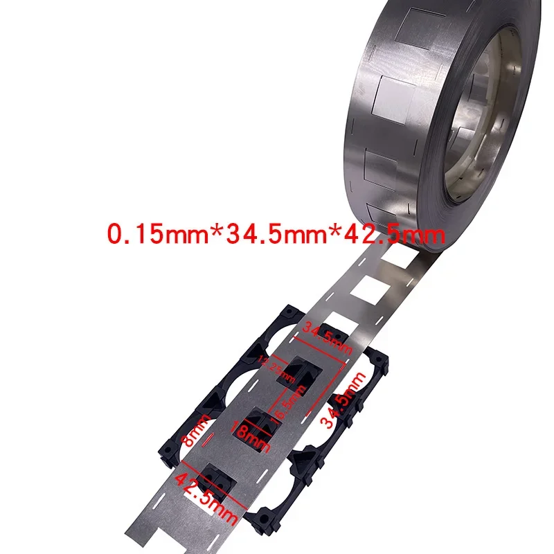 5m/10m 0.2 Thickness 32650 Lithium Battery Connector Nickel Strip 32700 Lifepo4 Battery Pack Connector Nickel-plated Steel Strip