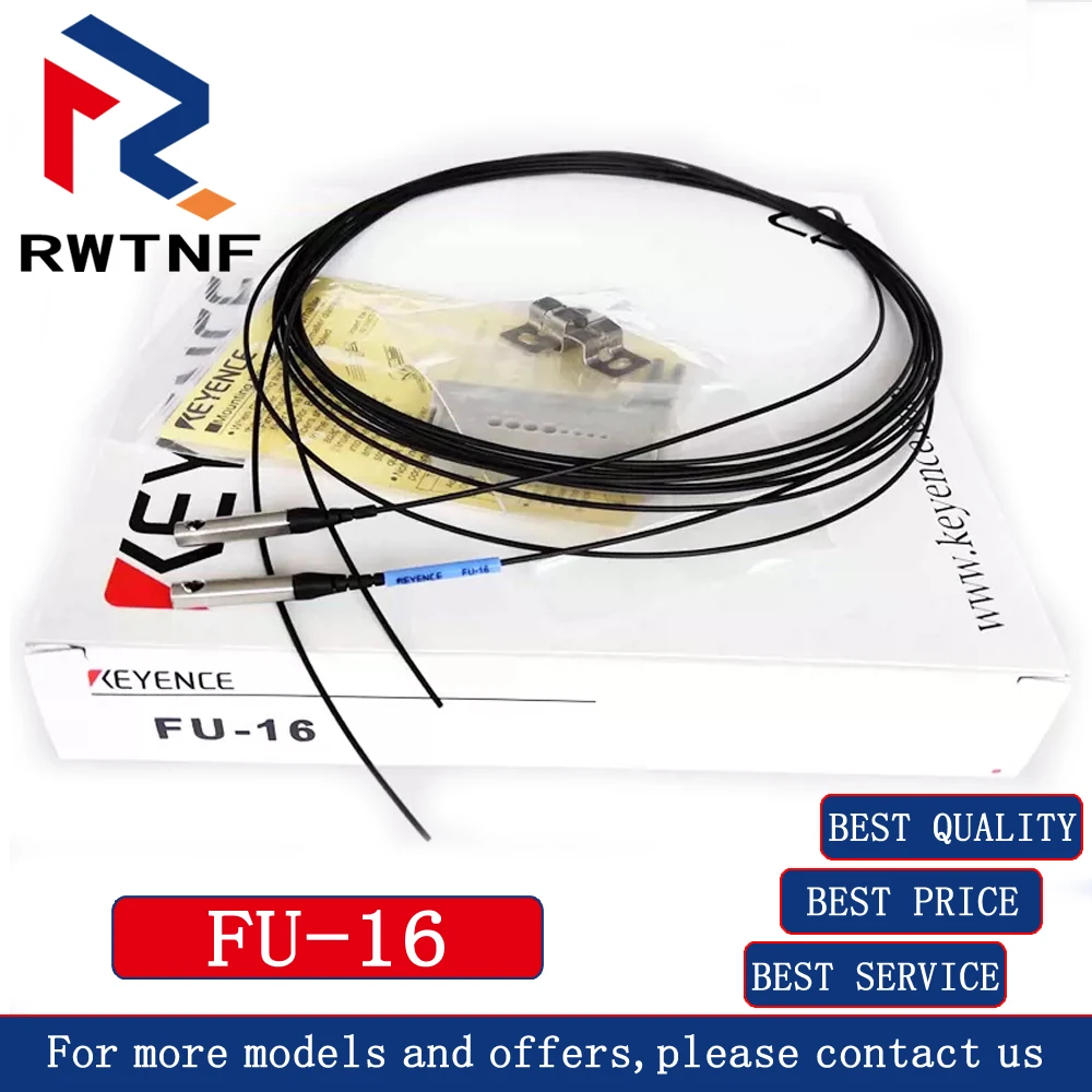 Cavo in fibra ottica FU-16 KEYENCE, completo di accessori, sensore originale nuovo di zecca