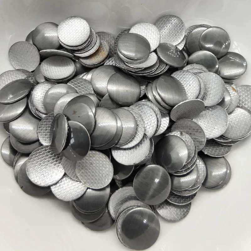 Round Metalen Studs 8MM Flatback Hot-Fix Metal AA Nailhead 144Pieces/Lot Colored Decorative Metal Rivets