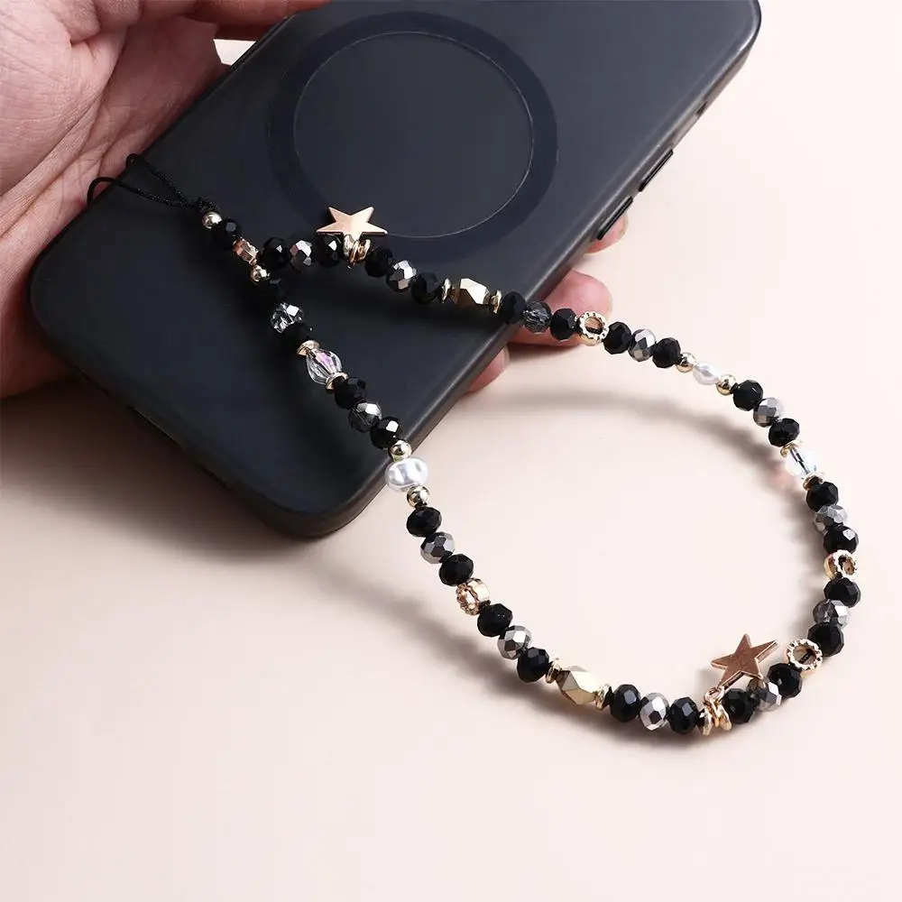 สายโทรศัพท์ สายคล้องโทรศัพท์ สายคล้องมือถือ สายคล้องโทรศัพท์มือถือแบบมีเสน่ห์ สายคล้องโทรศัพท์มือถือแบบมีลูกปัด สายคล้องโทรศัพท์แบบมีจี้รูปดาวห้าแฉก