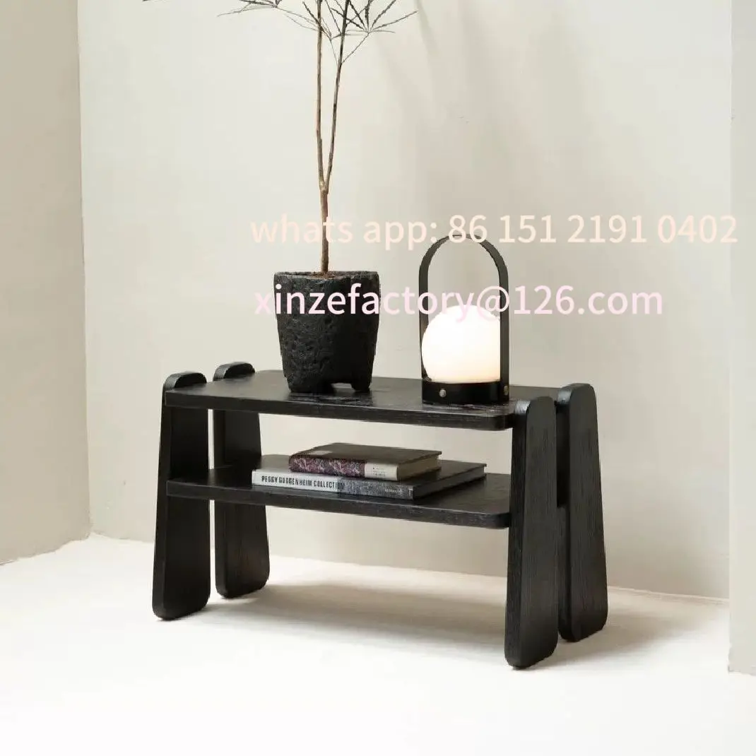 مقعد تغيير الأحذية من الخشب الصلب قابل للتخصيص، مدخل باب المنزل، حقيبة ناعمة منخفضة، خزانة وسادة مقعد، حافة متكاملة، عدد قليل من الرفوف #1