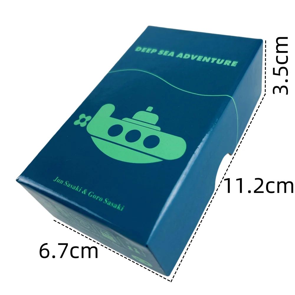 Deep Sea Adventure Board Game Card Game Family Party Entertainment Interactive Toys Gift