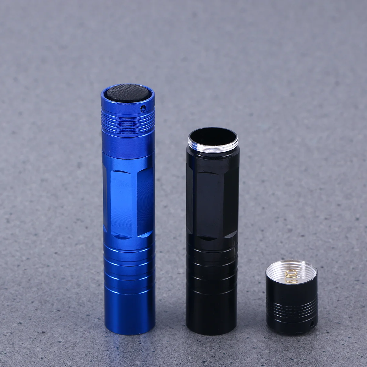 2pcs Led Pocket Flashlight Ultra Bright Waterproof Mini Torch 330Ft Beam 20+ Hours For Camping Hiking Walking Cycling