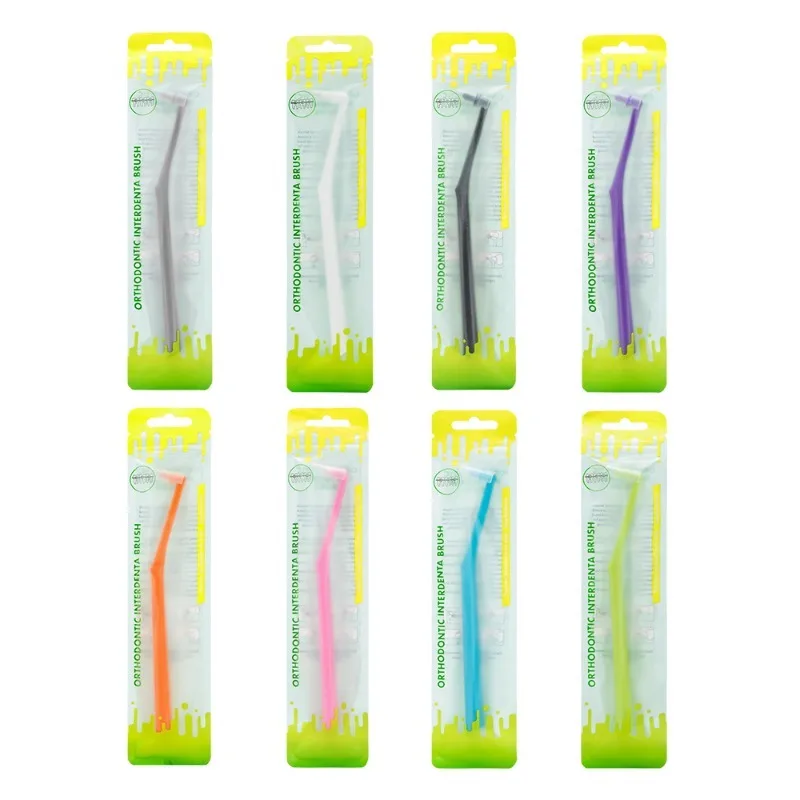

40Pcs Interdental Orthodontic Toothbrush Soft Brush for People with Brace Gap Cleaning Tool Teeth Cleaning Oral Care Tool