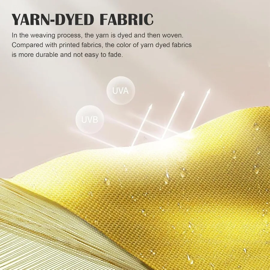 Ombrellone da esterno grande da 15 piedi con base inclusa e copertura per ombrellone per protezione solare e parasole in giardini e cortili