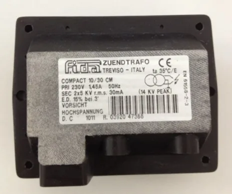 8/20PM FIDA ignition transformer 10/30CM 8/20CM 10/20CM 8/30PM