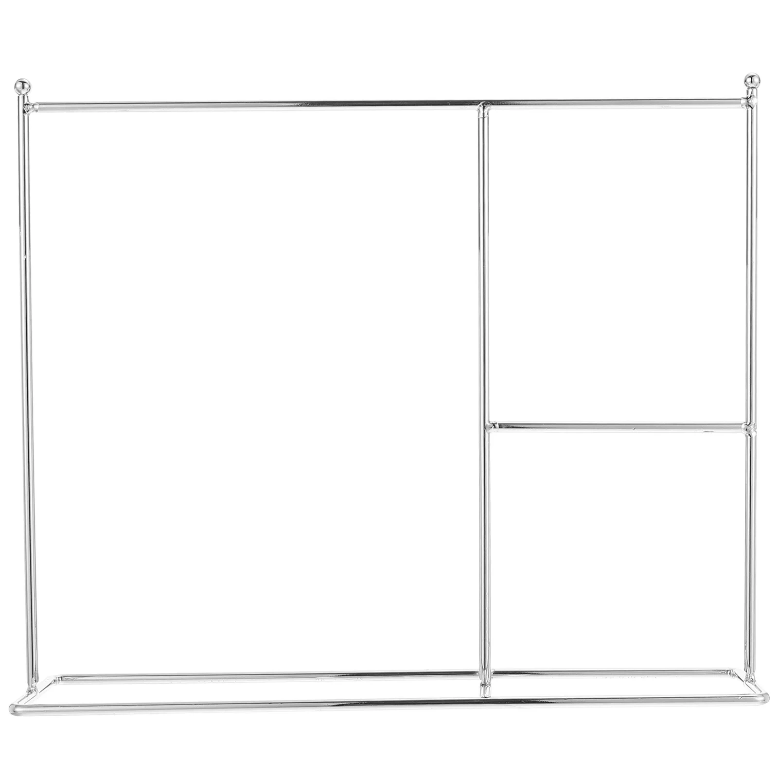 

Delicate Miniature Garment Rack Portable Lightweight Metal Clothes Organizer Holder for Dollhouse Furniture Decoration Iron