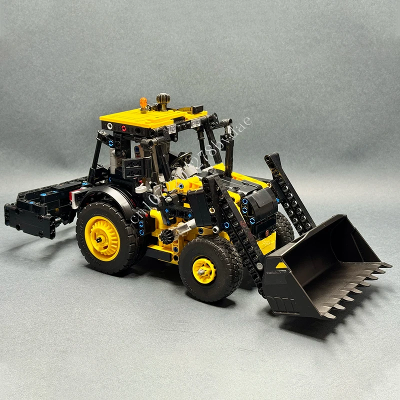 968PCS MOC City Transportation Tractor Loader Truck Model Building Blocks Bricks DIY Creative Assembly Toys Holiday Kids Gift