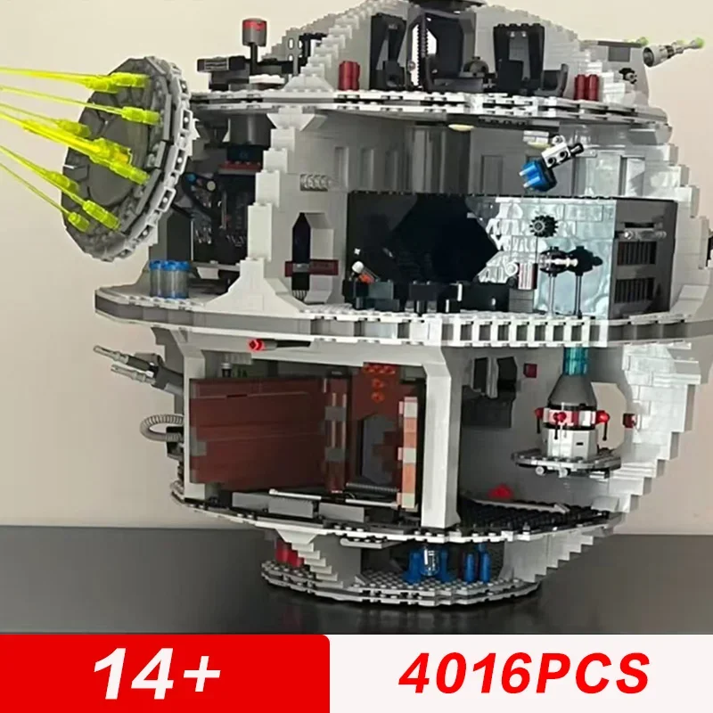 

4016 деталей, быстрая доставка, конструктор «Платформа Смертельная звезда» (Death Star), совместимый с 75159, модель из строительных блоков, игрушки и подарки на день рождения 05063
