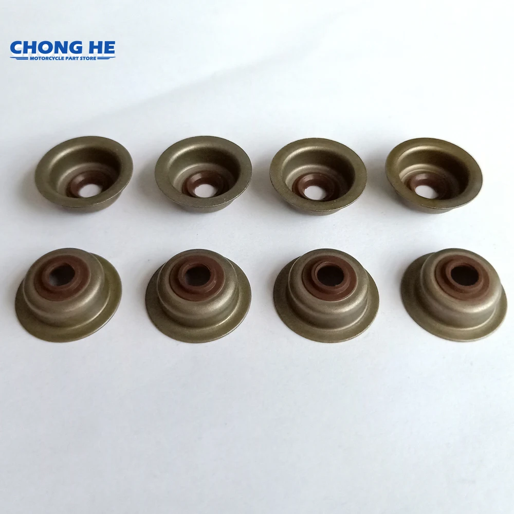 168F-170F 2kw-3kw Bike Car Universal Gas Generator Accessories Oil Flap Cover Intake and Exhaust Valve Seals 16pc/32pc