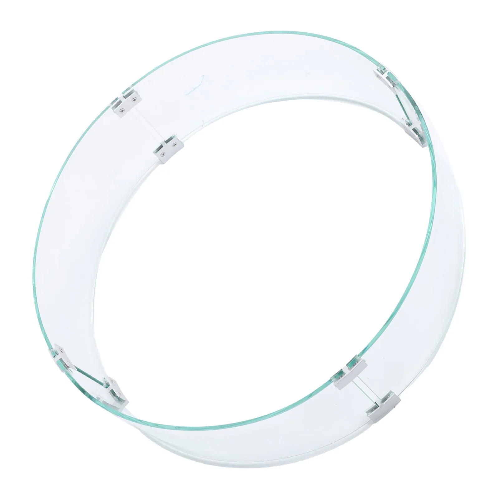 (Распродажа) Закаленное стекло, круглое ветрозащитное стекло, диаметр 650 мм, толщина 6 мм, прозрачное стекло, лобовое стекло