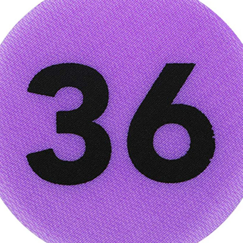 Markers With Numbers 1-36 , Classroom Floor Circles Dots Rug Mats For Kindergarten Preschool Organization Sticker, 4 Inch 36 Pac