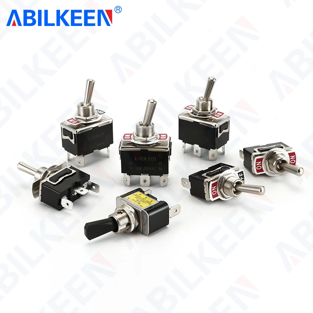 10PCS/LOT KN3(C) Mini Toggle Switch KN3(C)-101/102/103/201/202/203 2/3Position Toggle Switch ON-ON/ON-OFF/ON-OFF-ON Function