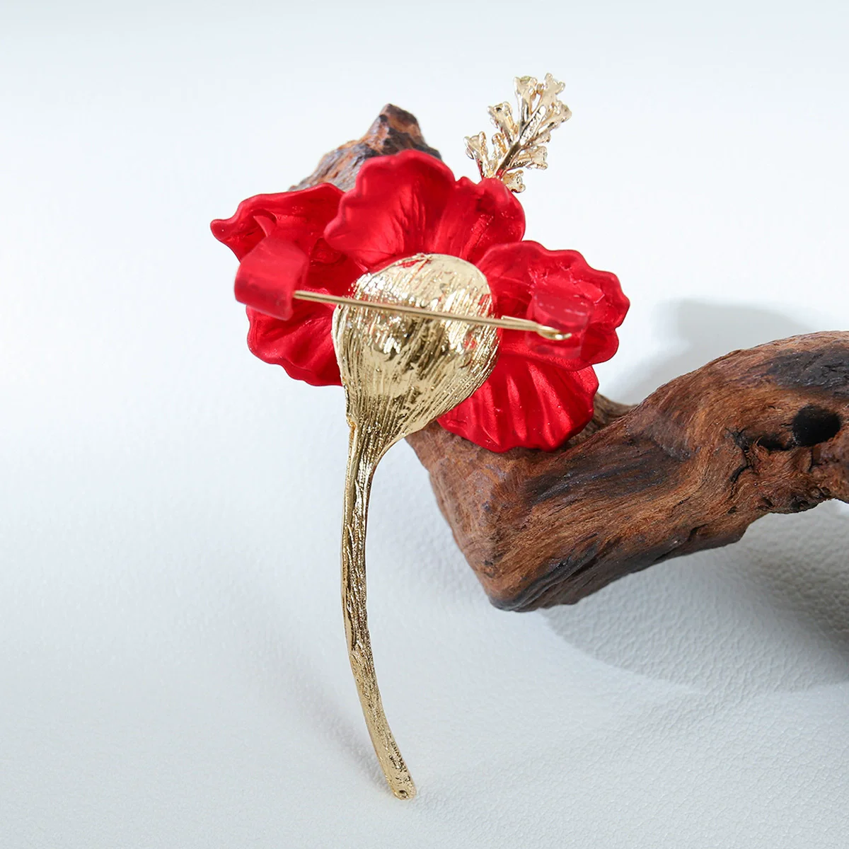 Women's Rhinestone Gingko Leaf Brooch Unisex Plant Pin Casual Accessory Gift For Office Party