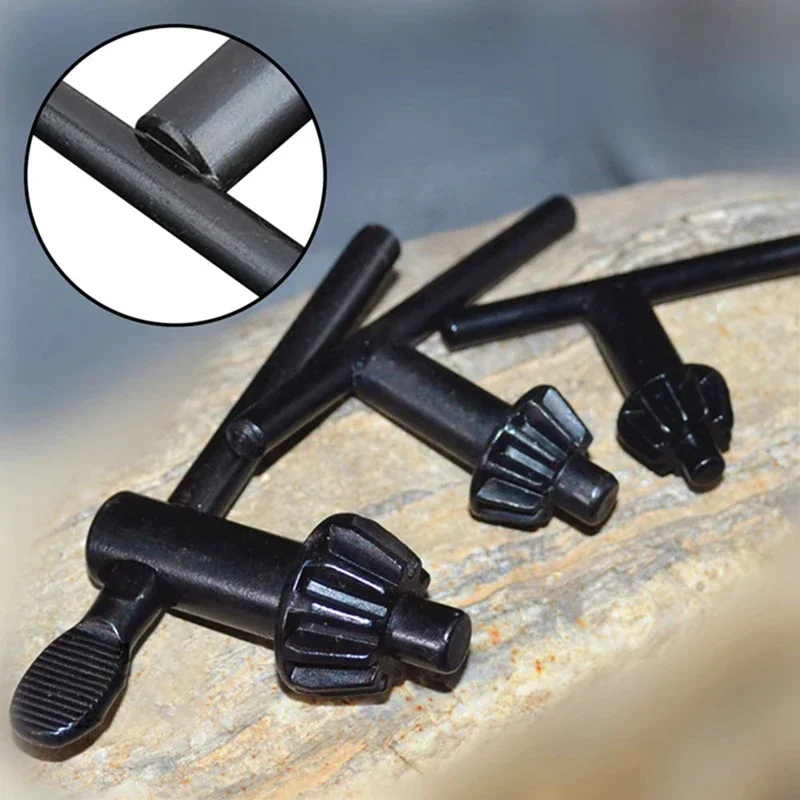 チャックキーの穴あけ,手動修理,Tハンドル,10mm, 13mm, 16mm,電気ドリル用クランプ,付属品
