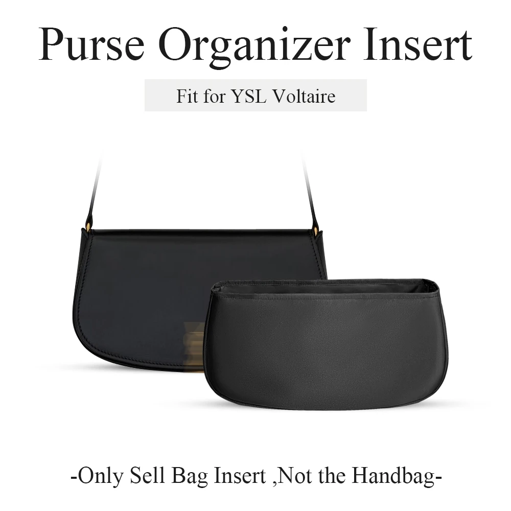 

Nylon Purse Organizer Insert Fit for YSL Voltaire Handbag Lightweight Inside Storage Bag Makeup Inner Liner Organizer Bag In Bag