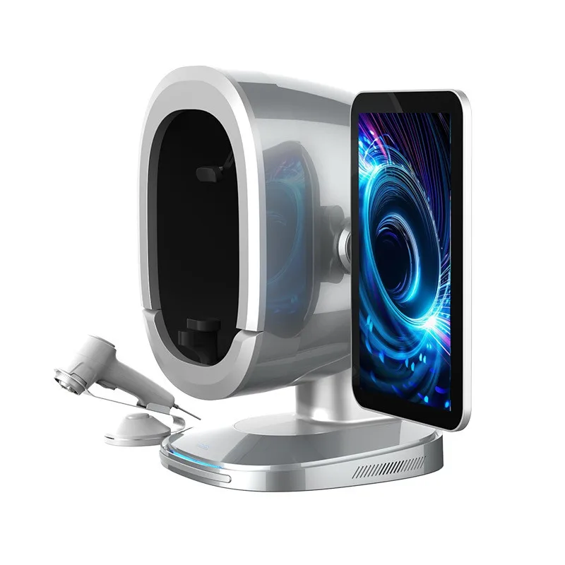 B3 كاشف الجلد مقبض كشف فروة الرأس 17 مؤشر تحليل كاشف الوجه الوجه