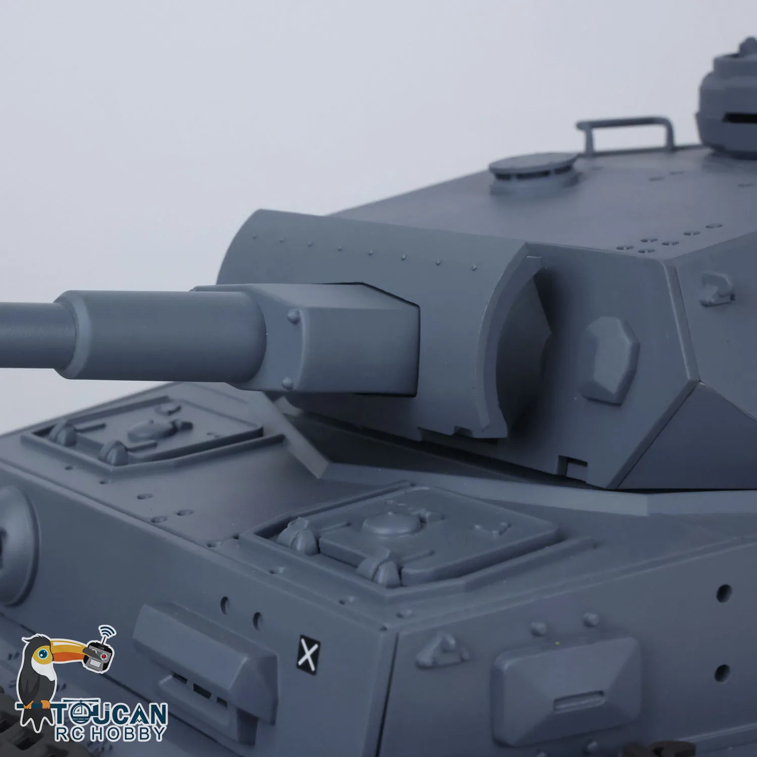 Juguetes Heng Long 1/16 7.0 Panzer IV F2 Versión Actualizada Tanque RC 3859 con Orugas Metálicas y Disparo de Bolas BBs, Vehículos Blindados de Batalla TH17398