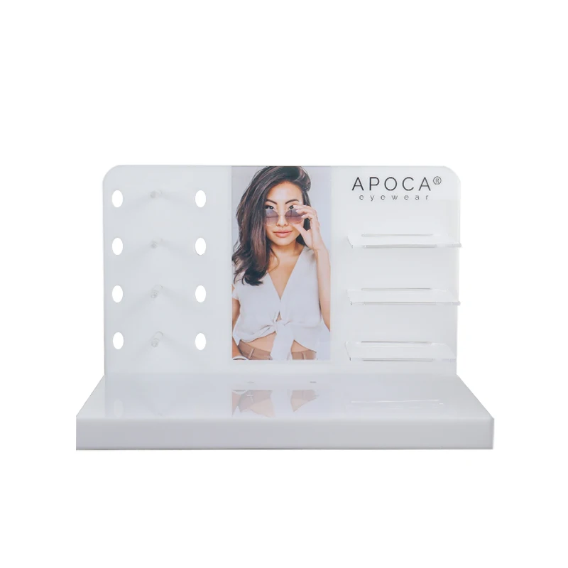 custom.Customize High-quality Suitable Retail Stores Acrylic Desktop Glasses Display Stand and Sunglasses Display Stand