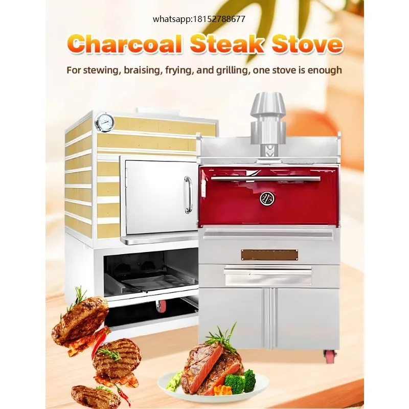 Multi-functional Commercial Kitchen Appliance Electric Heating Commercial Cooking Equipment Food Grade Coating Electric Grill