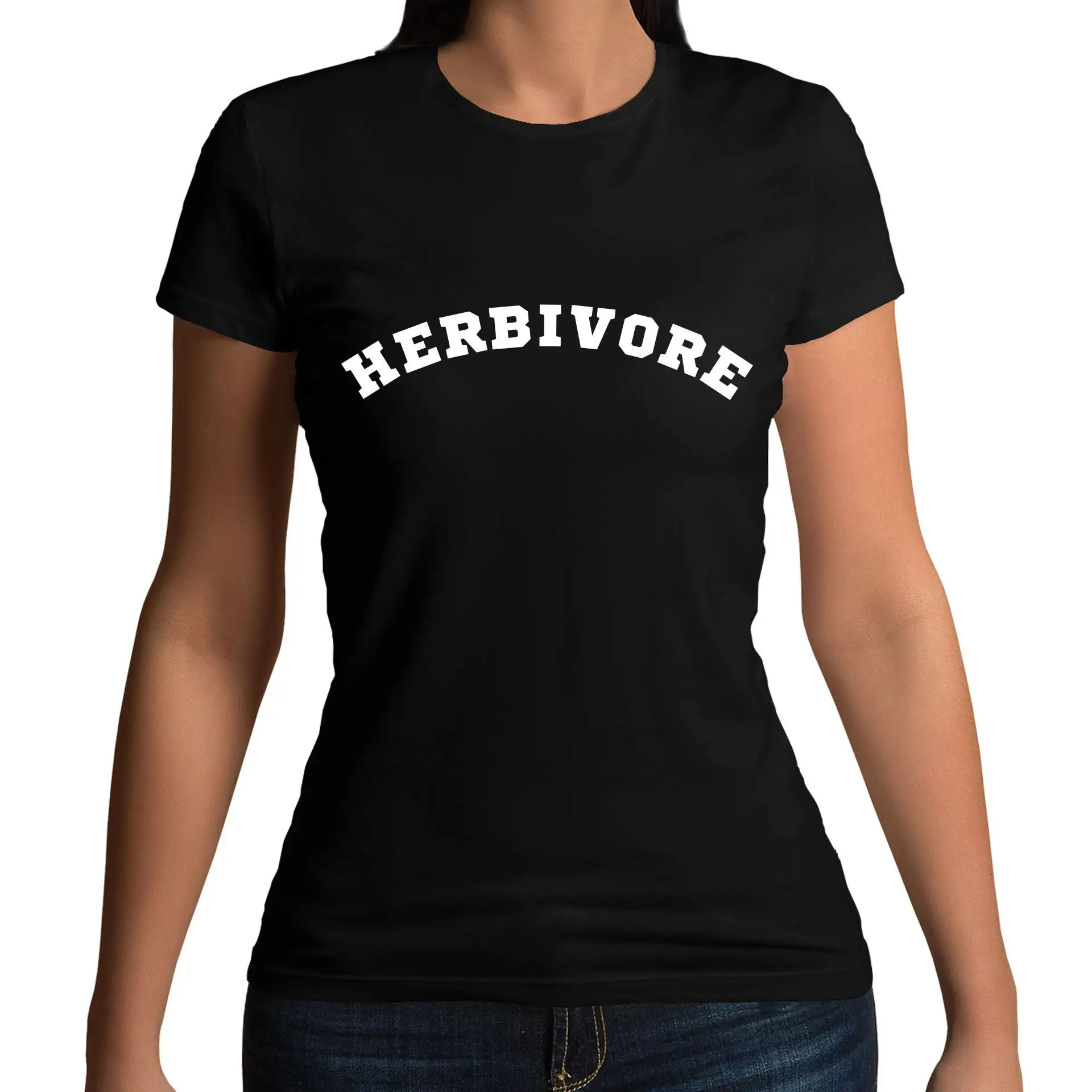 Herbivore Vegan Vegetarian Slogan T Shirt and Kids Sizes