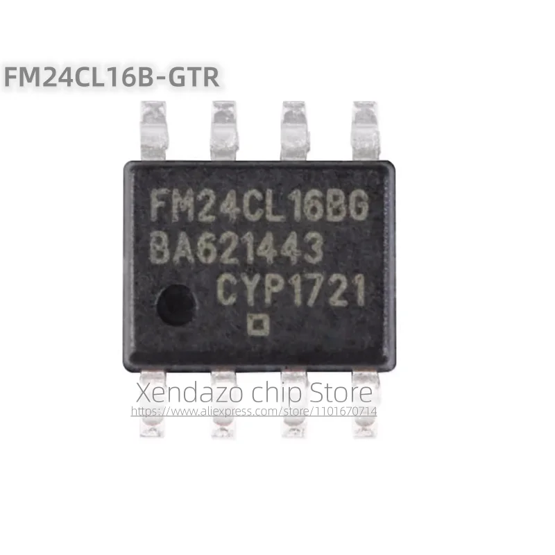 

10pcs/lot FM24CL16B-GTR FM24CL16BG SOP-8 package Original genuine I2C interface FRAM ferroelectric memory chip