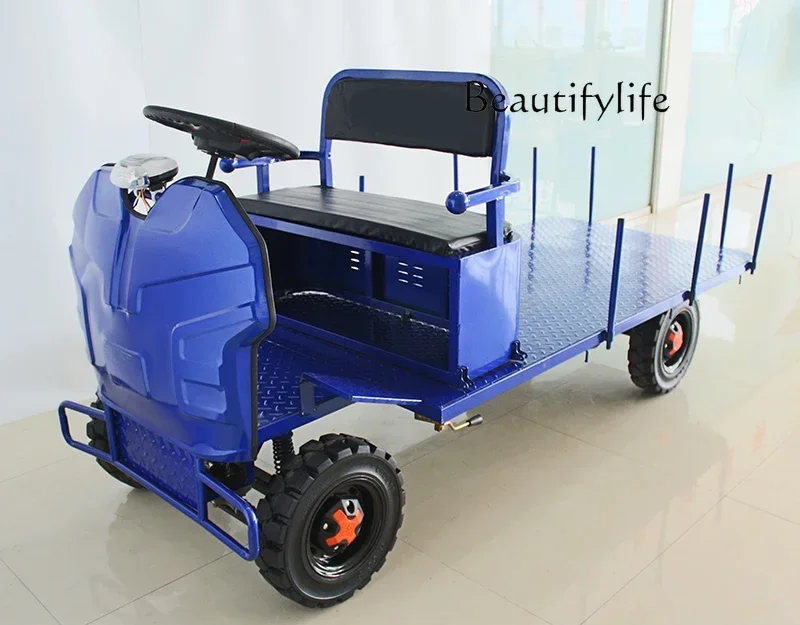 

11841Electric Vehicle Truck Steering Wheel Customization Four-Wheel Flat Panel Loading Turnover