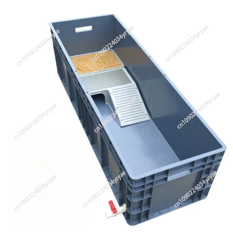 

Turtle tank with sunscreen feeding box villa special Plastic basin Fish pool