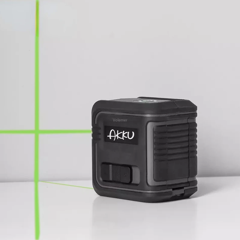 ใหม่ Youpin AKKU เลเซอร์ระดับ Leveling 360แนวนอนแนวตั้ง Super ที่มีประสิทธิภาพสีแดงเลเซอร์อินฟราเรดสำหรับสมาร์ทโฮม