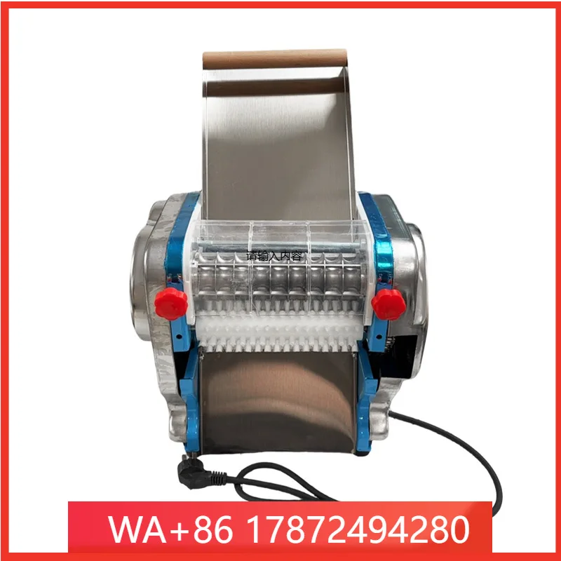 Commercial Automatic Pasta Maker hine Noodle Making hine Stainless Steel Dough Cutter With Adjus Thickness