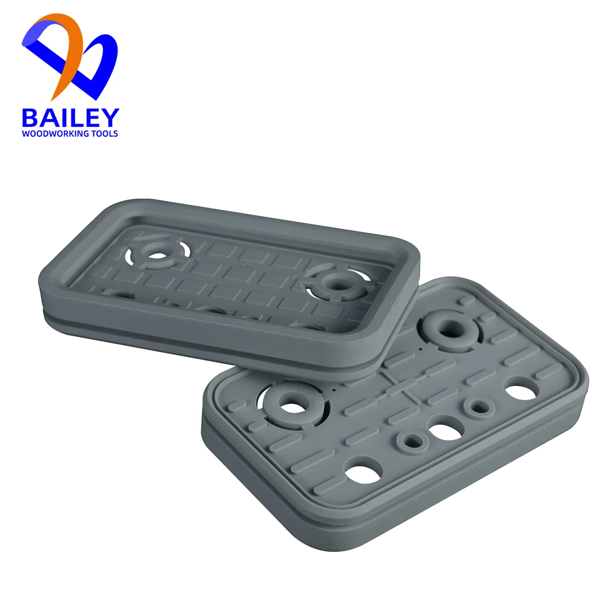 Imagem -02 - Bailey-placas de Sucção Superiores Almofada de Borracha de Sucção a Vácuo para Máquina Cnc Homag Ferramenta de Madeira 401111-0196 126x75x17 mm Peças