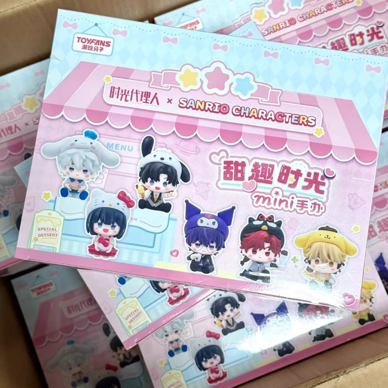 

Link Click X Sanrio Character Blind Box Toys Sweet Moments Series Cute Mini Action Figure Doll Toys Collect Ornaments