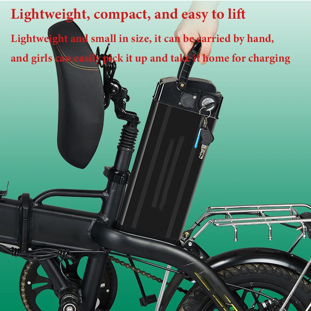 

Аккумулятор 36В 10.4Ач 13Ач 15Ач 17.5Ач для складных велосипедов JINGHMA PXWC05 YY26 Fafrees Shengmilo MX20