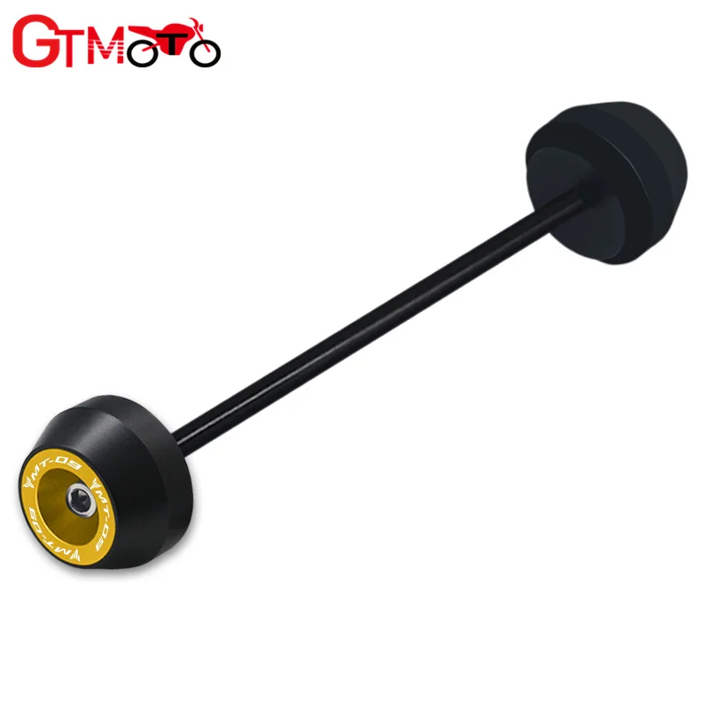 mt09 Motorcycle Accessories Front Rear Wheel Fork Slider Axle Crash Protector For YAMAHA MT-09 2013-2020 2021 2022 2023