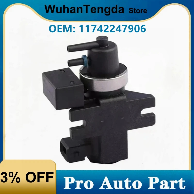 

11742247906 Электромагнитный клапан управления повышением давления турбонаддува для BMW E87 E46 E90 E93 E92 E91 E39 E60 E61 E63 E64 E38