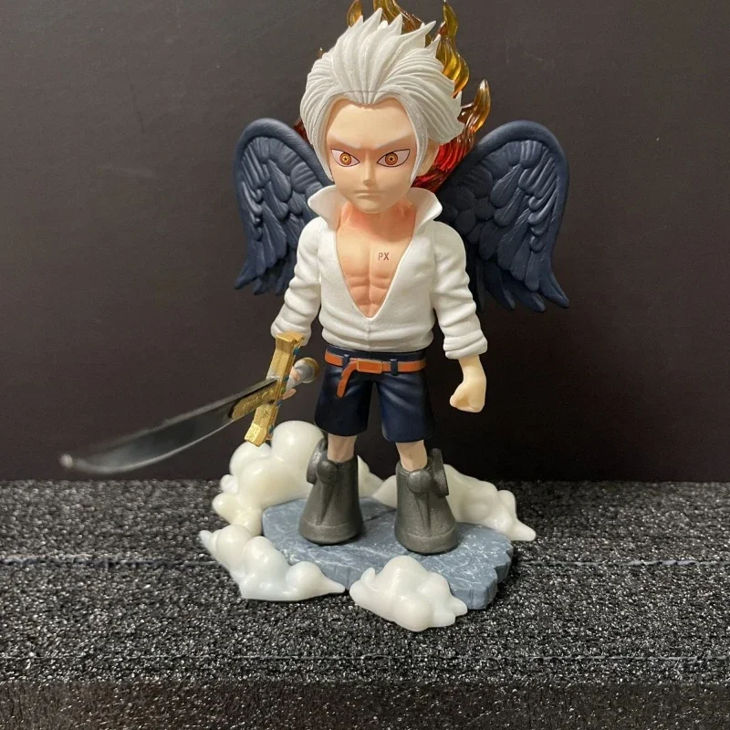 16cm Anime One Piece Figure Seraphim Eagle Eye Egg Head Island GK Action Figures PVC Model Room Desktop Decoration Doll Gifts