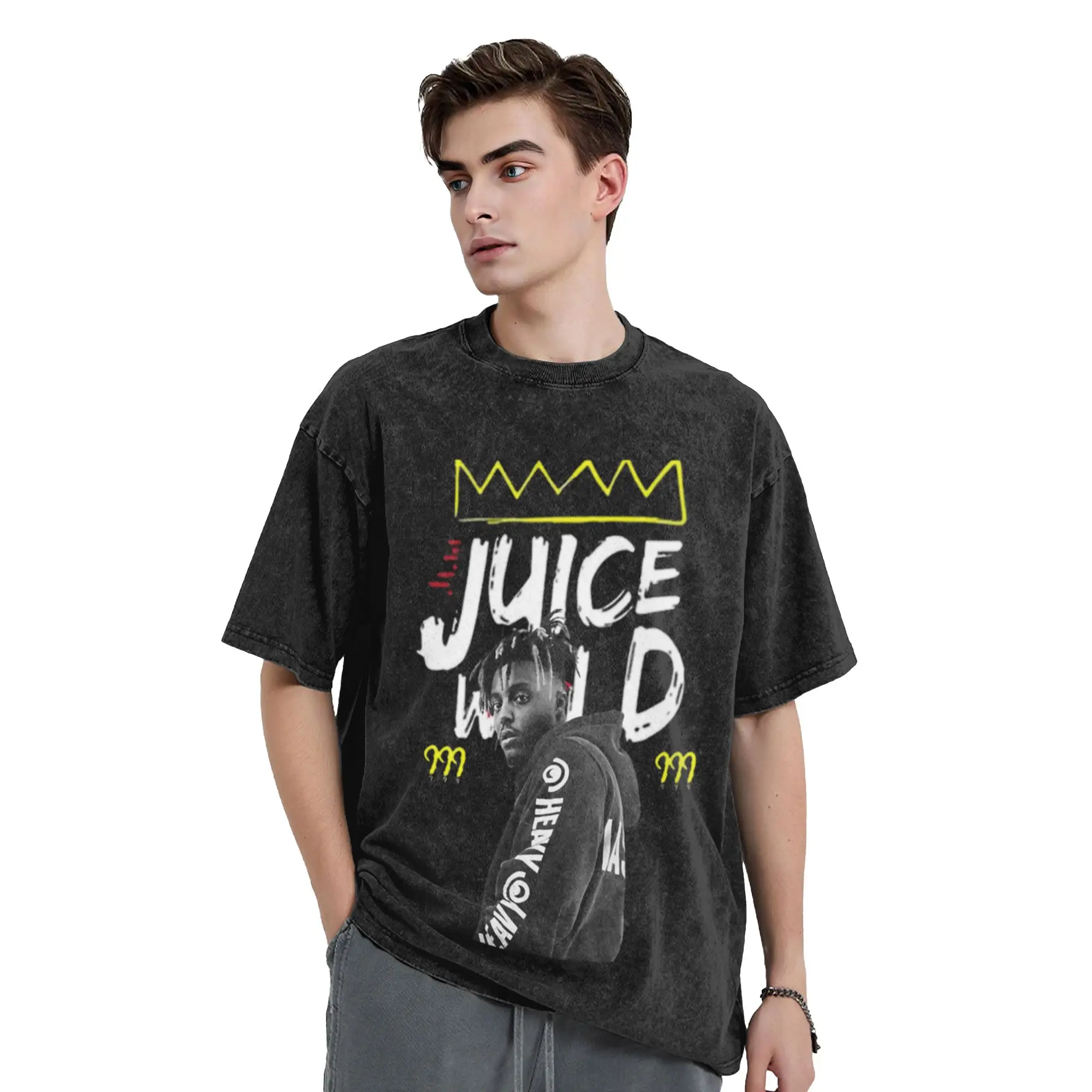 WRLD 999 Legends Never Die Classic Stylish A Vintage Oversized Cotton Unisex T-Shirts